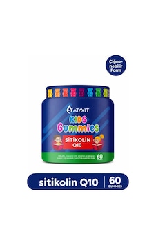 Atavit Kids Sitikolin Q10 60 Gummies