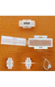 Pemsan Kablo Bağı Isimlendirme Etiketi 10 x 35 MM 100 Adet