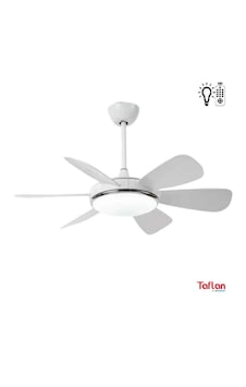 Taflan - Kaşkar F6661 Beyaz Lambalı Tavan Vantilatörü