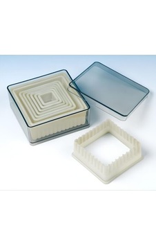 Volovan Set Plastik Kare Dişli 9lu Metalik