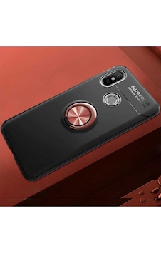 Xiaomi Redmi Note 7 Kılıf Zore Ravel Silikon Kapak Siyah-Rose Gold Xiaomi Redmi Note 7 Kılıf Zore Ravel Silikon Kapak Siyah-Rose Gold