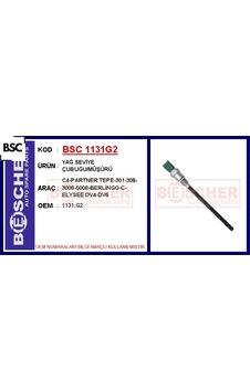 Motor Yağ Seviye Sensörü Müşürü P207-p208-p301-p307-p308-p2008-p3008-p5008-rzc-expert-partner- Berlı Bsc 1131.g2