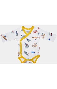 Tiffany Baby & Kids Tiffany Baby Caravan Theme Kruvaze Bebek Body 12022 Ekru Tiffany Baby & Kids Tiffany Baby Caravan Theme Kruvaze Bebek Body 12022 Ekru