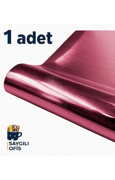 Saygılıofis Aynalı Metalik Fon Kartonu 50x70cm Pembe Saygılıofis Aynalı Metalik Fon Kartonu 50x70cm Pembe