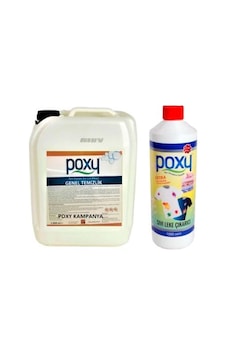 Poxy Genel Temizlik 5 L + Sıvı Leke Çıkarıcı 1 L Poxy Genel Temizlik 5 L + Sıvı Leke Çıkarıcı 1 L