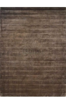 Eko Halı Siena Stripe D.grey İthal El Halısı Gri