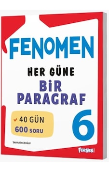 6. Sınıf Her Güne Paragraf Fenomen Okul Yayınları 6. Sınıf Her Güne Paragraf Fenomen Okul Yayınları