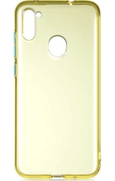 Galaxy A11 Kılıf Zore Bistro Kapak Sarı Galaxy A11 Kılıf Zore Bistro Kapak Sarı