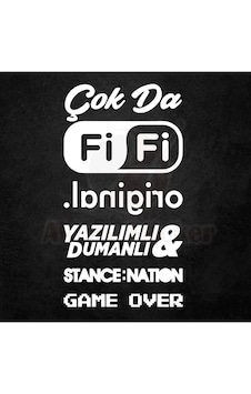 Oto Arka Cam Sticker 40 20 Cm Beyaz Model:54 Oto Arka Cam Sticker 40 20 Cm Beyaz Model:54