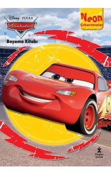 Disney Arabalar Neon Çıkartmalı Boyama Kitabı Disney Arabalar Neon Çıkartmalı Boyama Kitabı