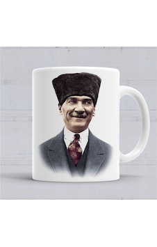 Mustafa Kemal Atatürk Söz Kupa Bardak Porselen No36148 Karışık Mustafa Kemal Atatürk Söz Kupa Bardak Porselen No36148 Karışık