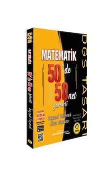 DGS Matematik 50'de 50 Net Garanti Soru Bankası / Özgen Bulut DGS Matematik 50'de 50 Net Garanti Soru Bankası / Özgen Bulut
