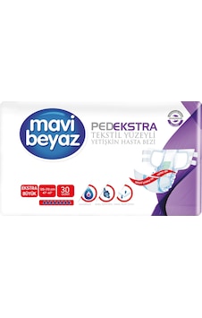 Ped Ekstra XL Büyük Boy Bel Bantlı Hasta Bezi 30'Lu Ped Ekstra XL Büyük Boy Bel Bantlı Hasta Bezi 30'Lu