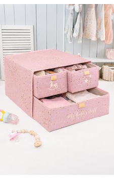 Bebek 3 Bölmeli Çekmeceli Organizer & Çok Amaçlı Çekmece-çorap & İç Çamaşır, Bebek Eşyaları Vb. Organizeri 30x31x23 Pembe - 930792373 Pembe Bebek 3 Bölmeli Çekmeceli Organizer & Çok Amaçlı Çekmece-çorap & İç Çamaşır, Bebek Eşyaları Vb. Organizeri 30x31x23 Pembe - 930792373 Pembe
