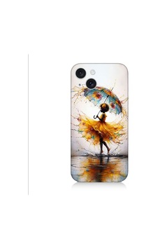 Apple Uyumlu iPhone 15 Plus Renkli Dans Desenli Silikon Kılıf Silikon Apple Uyumlu iPhone 15 Plus Renkli Dans Desenli Silikon Kılıf Silikon