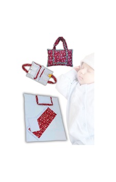 4 Parçalı Anne Bebek Çantası Kırmızı - 674198657 Kırmızı 4 Parçalı Anne Bebek Çantası Kırmızı - 674198657 Kırmızı
