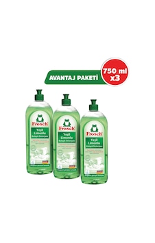 Frosch Yeşil Limonlu Bulaşık Deterjanı 3 x 750 ML Frosch Yeşil Limonlu Bulaşık Deterjanı 3 x 750 ML