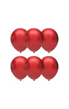 Gemar Metalik Balon Ithal 100'Lü Kırmızı Gemar Metalik Balon Ithal 100'Lü Kırmızı