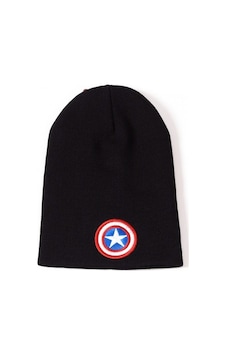 Atlantis Captain Amierica Logo Bere Siyah Çok Renkli