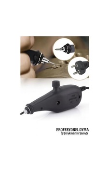 Mey İthalat Elektrikli Gravür Kalemi Metal, Cam, Ahşap İçin Profesyonel Oyma Aleti 722491
