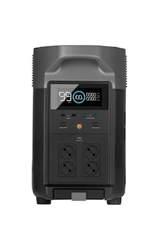 EcoFlow - DELTA Pro Taşınabilir Güç Kaynağı - 3600Wh Kapasite, 4x3600W (X-Boost 4500W) Çıkış