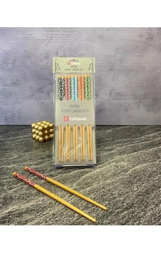 Tohana Bambu 10 Lu Chopstick Yemek Çubuğu Seti Thn75537