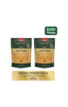 Jacobs Cronat Gold Granül Kahve 100 Gr X 2 Adet : 200 Gr Granül