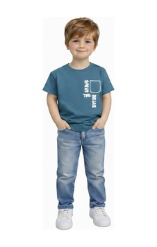 Yale Kids 3-8 Yaş Erkek Çocuk %95 Pamuklu Tişört Petrol Yeşili Yale Kids 3-8 Yaş Erkek Çocuk %95 Pamuklu Tişört Petrol Yeşili