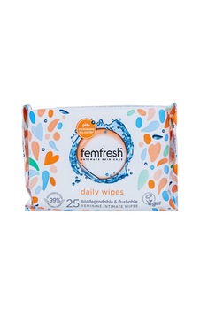 Femfresh Genital Bölge Yıkama Islak Mendili 25li 5'li Avantaj Paketi Mıchu Femfresh Genital Bölge Yıkama Islak Mendili 25li 5'li Avantaj Paketi Mıchu