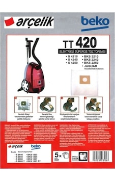 Beko Bks 2240 Süpürge Toz Torbası 5 Adet Beko Bks 2240 Süpürge Toz Torbası 5 Adet