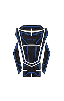 Honda Pcx 2021-2024 Kauçuk Tankpad Takımı Mavi Honda Pcx 2021-2024 Kauçuk Tankpad Takımı Mavi