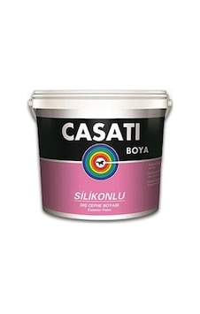 Casati Silikonlu Dış Cephe Boyası 15 Litre Beyaz 0.2 L Casati Silikonlu Dış Cephe Boyası 15 Litre Beyaz 0.2 L