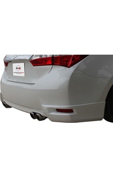 Corolla Uyumlu 11 E170 Arka Tampon Altı 2 Prç Fiber 2014 ve Sonrası