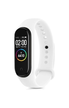 Cosmotex Newface Xiaomi Mi Band 6 Klasik Kordon - Beyaz Cosmotex Newface Xiaomi Mi Band 6 Klasik Kordon - Beyaz