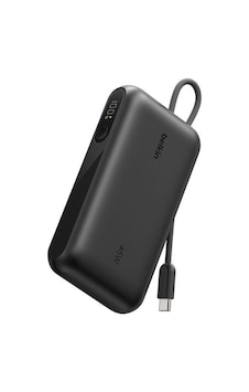 Belkin Bpb029hqbk Ultracharge 10000mah 45w Dahili Usb-c Kablolu Dijital Göstergeli Powerbank - Siyah Belkin Bpb029hqbk Ultracharge 10000mah 45w Dahili Usb-c Kablolu Dijital Göstergeli Powerbank - Siyah
