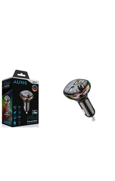Auris Ars-c9 Bluetooth/usb Fm 20w 2usb+pd Rgb Fm Transmitter Auris Ars-c9 Bluetooth/usb Fm 20w 2usb+pd Rgb Fm Transmitter