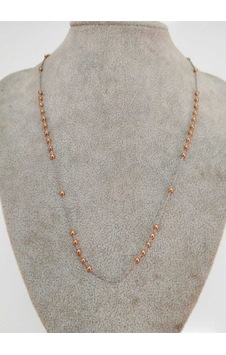 Zincir Ve Boncuk Model 2 Mm 50 Cm Kolye Bronz - 104605374 Bronz Zincir Ve Boncuk Model 2 Mm 50 Cm Kolye Bronz - 104605374 Bronz