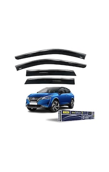 Nissan Qashqai 2023 2024 2025 Araca Özel Kromlu Cam Rüzgarlığı Nissan Qashqai 2023 2024 2025 Araca Özel Kromlu Cam Rüzgarlığı