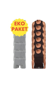 Mood Agenda Erkek Eko Set 6 Adet Atlet 6 Adet Boxer Siyah Gri Gri - Siyah Mood Agenda Erkek Eko Set 6 Adet Atlet 6 Adet Boxer Siyah Gri Gri - Siyah