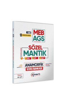 2025 Meb-ags Anamorfik Sözel Mantık Soru Bankası Yeni Müfredat Di 2025 Meb-ags Anamorfik Sözel Mantık Soru Bankası Yeni Müfredat Di