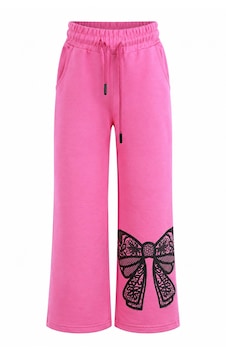Trender Kurdele Baskı 2 İp Pembe Kız Çocuk Eşofman Altı 8076 Trender Kurdele Baskı 2 İp Pembe Kız Çocuk Eşofman Altı 8076