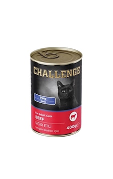 Challenge Sığır Etli 400 Gr Yetişkin Konserve Kedi Maması Challenge Sığır Etli 400 Gr Yetişkin Konserve Kedi Maması
