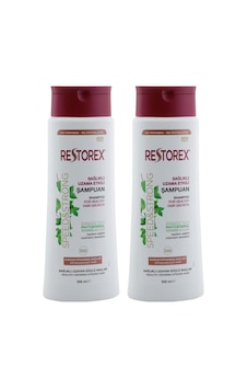 Restorex Şampuan 500Ml+500Ml Kuru&Yıpranmış Saçlara Restorex Şampuan 500Ml+500Ml Kuru&Yıpranmış Saçlara