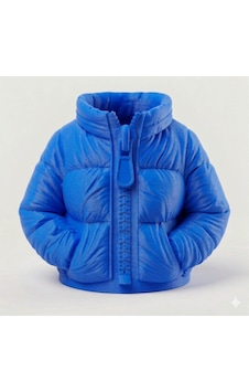 Klc Tasarım Gerçek Şişme Mont Tasarımlı Yüksek Kaliteli 3d Baskı Kalemlik, 8,5 Cm Yükseklik Mavi Klc Tasarım Gerçek Şişme Mont Tasarımlı Yüksek Kaliteli 3d Baskı Kalemlik, 8,5 Cm Yükseklik Mavi