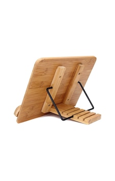 Ahşap Katlanabilir Kitap Okuma Standı - Kitap-tablet Tutma Sta Ahşap Katlanabilir Kitap Okuma Standı - Kitap-tablet Tutma Sta