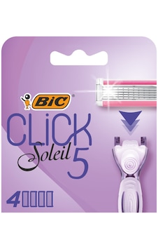 Bıc Click Soleil 5 Bıçaklı Kadın Tıraş Bıçağı Yedek Başlık 4 Lü Bıc Click Soleil 5 Bıçaklı Kadın Tıraş Bıçağı Yedek Başlık 4 Lü