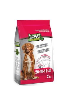 Jungle Tüm Irklar İçin Kuzu Etli Yetişkin Köpek Maması 2500 G Jungle Tüm Irklar İçin Kuzu Etli Yetişkin Köpek Maması 2500 G