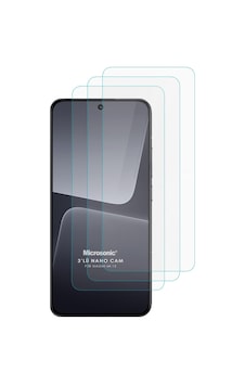 Microsonic Xiaomi Mi 13 Screen Protector Nano Glass Cam Ekran Koruyucu 3 Lü Paket