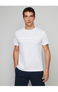 Hackett Beyaz Erkek %100 Pamuk Slim Fit T-shirt Hm500713 Hackett Beyaz Erkek %100 Pamuk Slim Fit T-shirt Hm500713