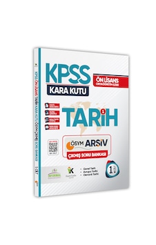 Kpss Ön Lisans-ortaöğretim Tarih Kara Kutu 1. Cilt Soru Bankası Kpss Ön Lisans-ortaöğretim Tarih Kara Kutu 1. Cilt Soru Bankası